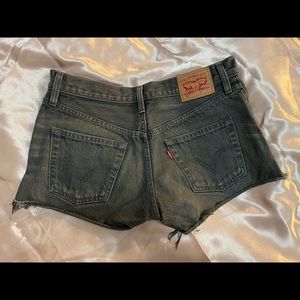 Midrise Levi Demin Shorts - Vintage